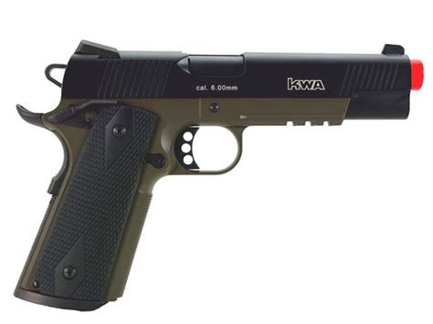 Pistola De Airsoft Mk Iv Ptp Gbb Od Kwa