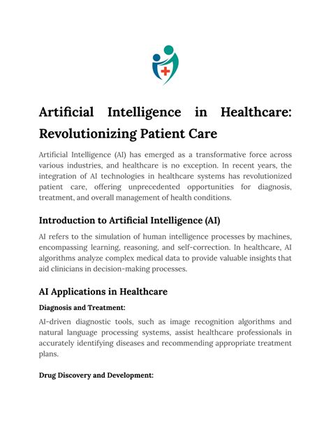 Ppt Artificial Intelligence In Healthcare Revolutionizing Patient