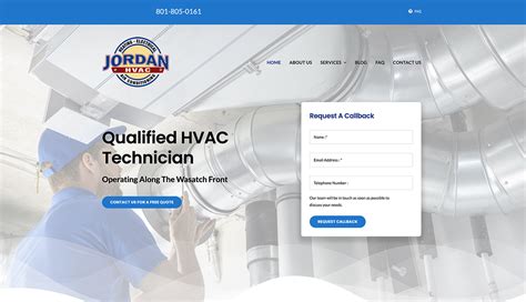 Jordan HVAC Services Marketing Materials For Home Builders