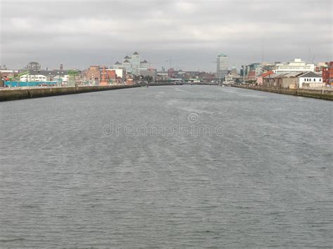 River Liffey In Dublin Editorial Stock Image Image Of Liffey