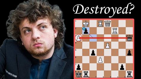 Hans Neimann Got Destroyed By Fabiano Caruana YouTube