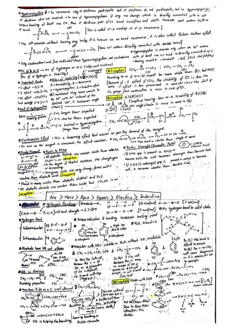 Solution General Organic Chemistry Goc Handwritten Notes Studypool