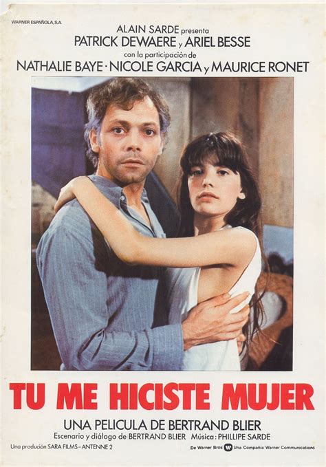 Tú me hiciste mujer Película 1980 SensaCine