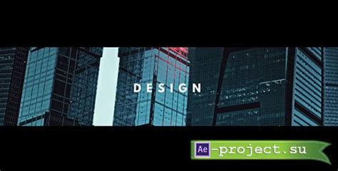 Videohive Urban Fast Opener Project For After Effects