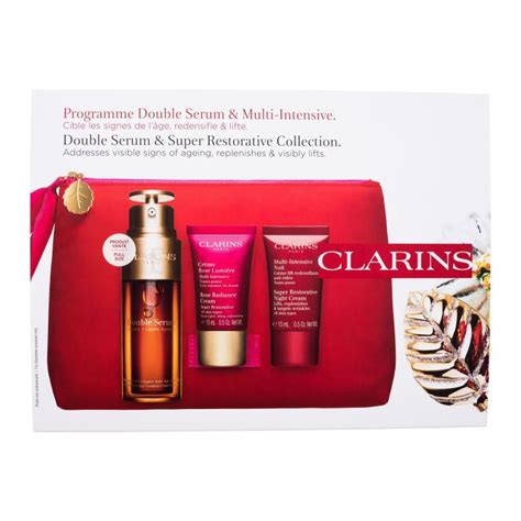 Clarins Double Serum Super Restorative Collection Zestaw Serum Do