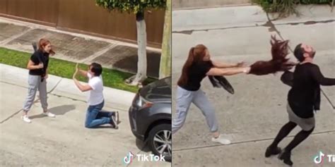 Mujer sorprende a su esposo siendo infiel pero con otro hombre así