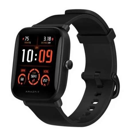 Black Amazfit Bip U Pro Smart Watch G Model Name Number A At