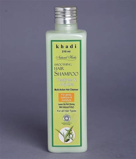 Khadi 210ml Teatree Jojoba Shampoo at Rs 195 bottle बल क लए