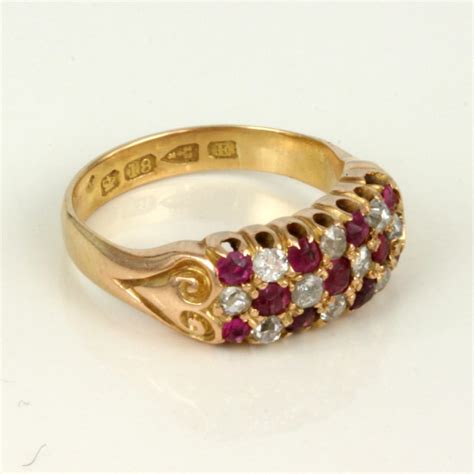 Buy Antique Ruby And Diamond Ring Made In 1885 Sold Items Sold Rings