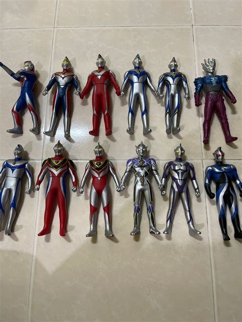 Ultraman Sofubi Set Hobbies And Toys Toys And Games On Carousell