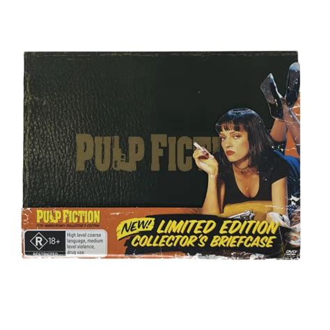 Pulp Fiction Dvd Limited Edition Rare Collectors Briefcase Poster