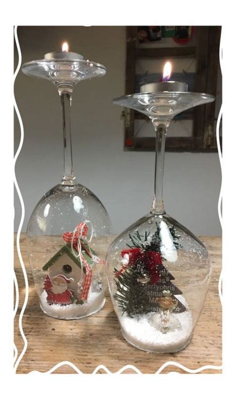 100 Easy To Make Festive Wine Glass Christmas Decorations Wine Glass