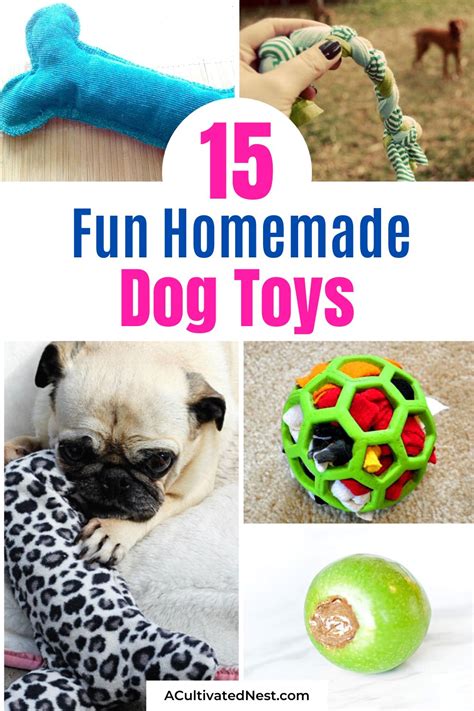how to make homemade dog toys