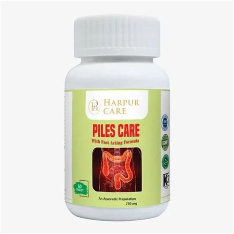 Ayurvedic Piles Care Tablets At Rs Bottle Herbal Piles Capsules