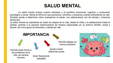 Salud Mental F Sica Y Emocional Ppt