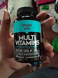 Zingavita Omega And Multivitamin Combo High Strength Omega Fish