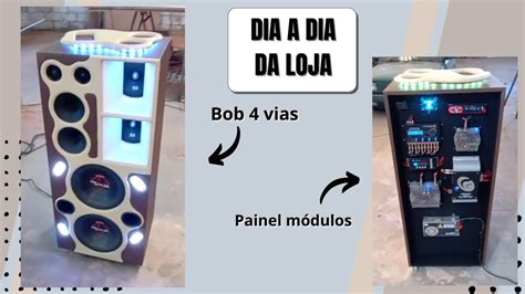 Caixa Bob Vias Finalizando A Fabrica O E Teste Dos Som Dia A Dia