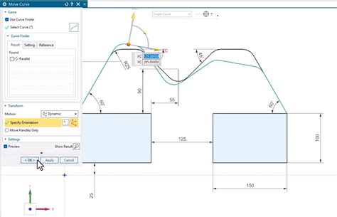 Nx Tips Tricks Move And Offset Curves Nx Design