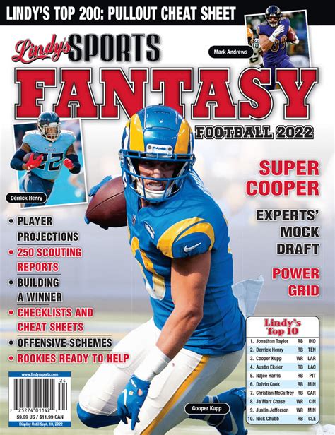 Lindys Pro Football Magazine 2024 Release Date Leila Natalya