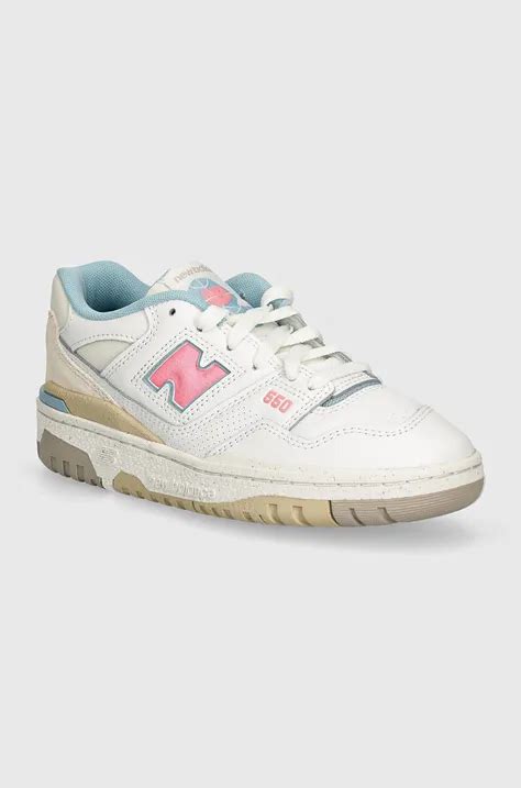 New Balance Leather Sneakers Wl574zfg White Color At Prm Us