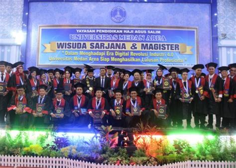 Universitas Medan Area Menggelar Wisuda Sarjana Pascasarjana Periode