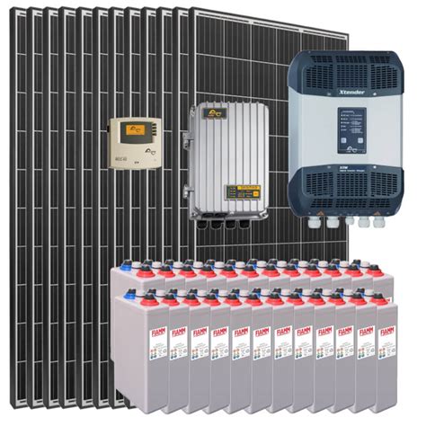 Kit solaire photovoltaïque pour chalet