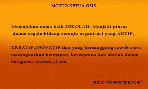 Contoh Visi Misi Osis Sma 52 Koleksi Gambar