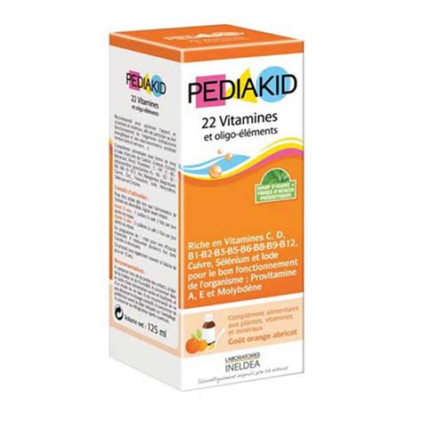 Pediakid 22 vitamin: danh sách thành phần và cách dùng hiệu quả