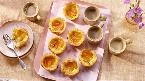 Apricot Portuguese Tarts Recipe Bbc Food