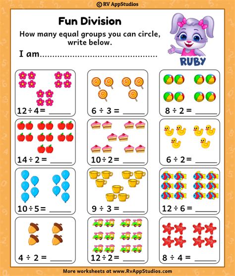 Beginning Division Activities