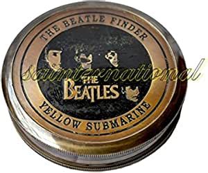 Amazon Solid Brass Yellow Submarine Poem Compass The Beatles