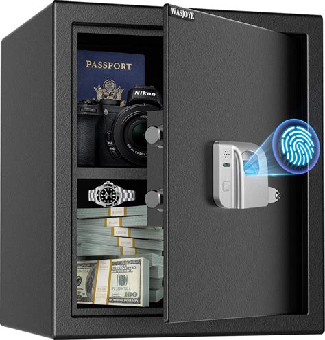 Wasjoye Coffre Fort Dempreinte Digitale Biométrique Armoire Coffre