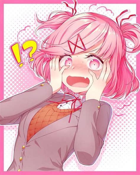 Natsuki Doki Doki Literature Club Image Zerochan Anime