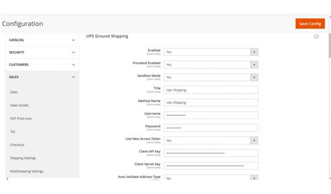 Magento 2 UPS Shipping Carrier With Rest API