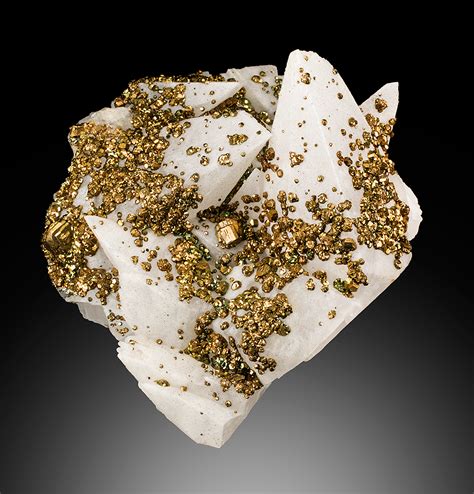 Pyrite On Calcite Minerals For Sale 9085456