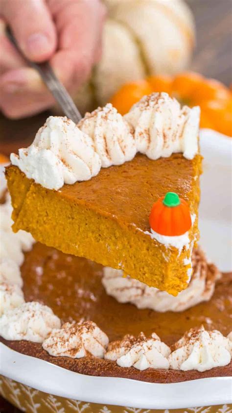 Crustless Pumpkin Pie Recipe Video Sweet And Savory Meals