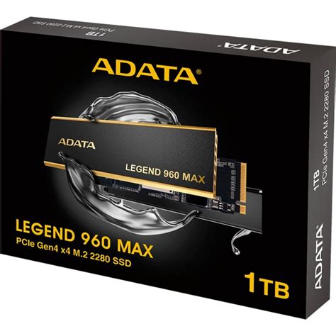 Adata Legend Max Tb Ssd Dunkelgrau Gold Pcie X Nvme