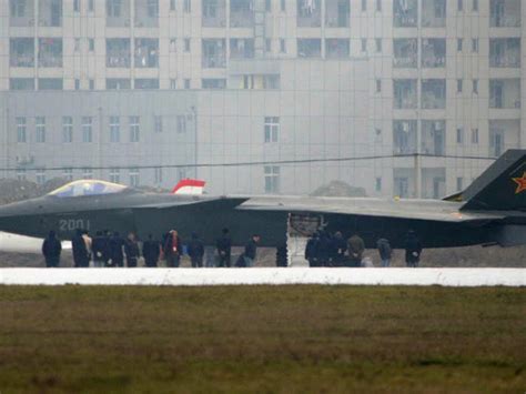 Photos Of The J China S First Stealth Fighter Jet That Could