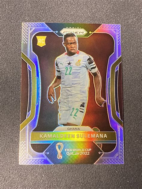 Prizm Soccer Fifa World Cup Qatar Silver Prizm Kamaldeen Sulemana