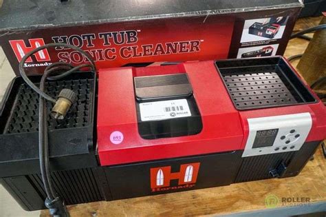 Hornady Hot Tub Sonic Cleaner Roller Auctions