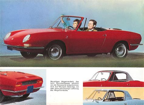 1968 Fiat 850 Spider brochure