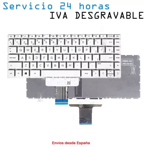 Teclado Espa Ol De Portatil Compatible Para Hp Pavilion X