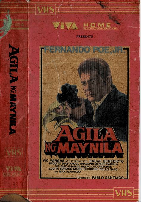 Different Collections Vhs Tape Collection Fernando Poe Jr Fpj Movies