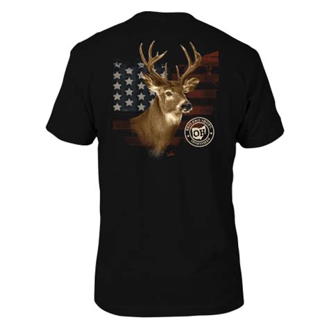 Bass Pro Shops Usa State Deer Portrait Short Sleeve T Shirt For Men Bass Pro Shops