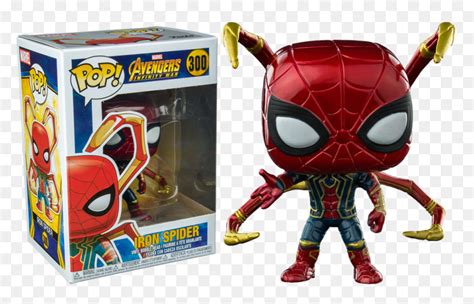 Funko Pop Spiderman Iron Spider, HD Png Download - vhv