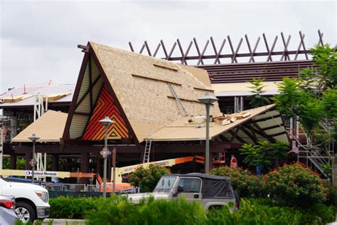 Disneys Polynesian Village Resort Construction Update From July 11th