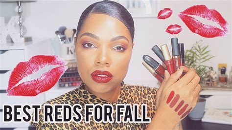 Best Red Lipsticks For All Skin Tones Karina Waldron Youtube