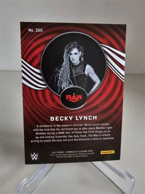 Becky Lynch Illusions Panini Wwe Chronicles Eur