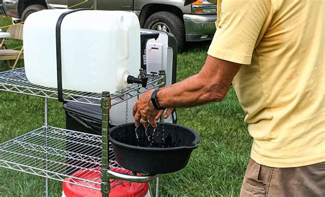 Diy Hand Washing Station Foot Pump Pro Tip Homemade Hand Wash Station