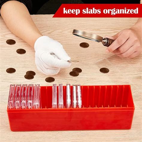 Certified Coin Slab Storage Box For Coins